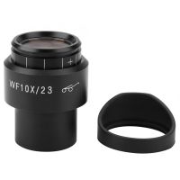 WF10X/23 Microscope Wide Angle Eyepiece Ocular Eyepoint Lens Adjustable Wide Field 30mm Widefield Microscope Eyepiece