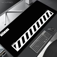 ▦✹✚ Black and White Mechanical Keyboard Mouse Pad Desk Mat Japan Mousepad Gamer Accessories Aesthetic Table Mat for Pc Mouse Mats