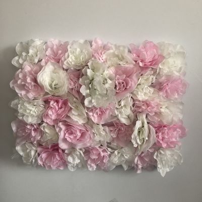 [AYIQ Flower Shop] ดอกไม้ประดิษฐ์ฉากหลังผนังโรแมนติก DIY คริสต์มาสตกแต่งงานแต่งงานงานเลี้ยงวันเกิดร้านหน้าต่างดอกไม้ตกแต่งผนังแผง