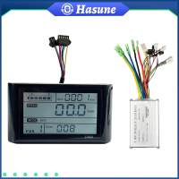 Hasune ตัวควบคุมจักรยานไฟฟ้า36V/48V พร้อมแผงควบคุมหน้าจอ LCD