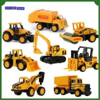 OVCHED SHOP ของขวัญวันเกิด คริสต์มาส คลาสสิค ล้อแม็ก Dump-car ของเล่นก่อสร้าง โมเดลรถบรรทุก Diecast วิศวกรรม