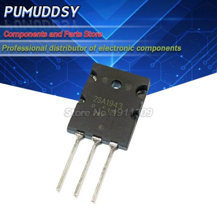5PCS 2SA1943 A1943 TO3PL 1943 Bipolar junction transistor (BJT) PNP
