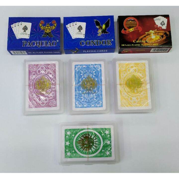 PLASTIC PLAYING CARDS 100 All Plastic Playing Cards Lazada PH
