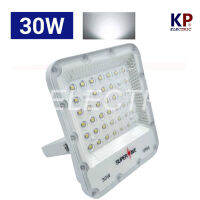 สปอร์ตไลท์ led ทรง Philips 30W - 200W รุ่น Slim บอดี้ขาว คุณภาพสูง ราคาโรงงาน  Floodlight สนามฟุตบอล