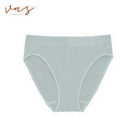 VNZ.VANEZZA DL6204  กางเกงชั้นในผ้า Top Dyed BRA  แบบครึ่งตัว เรียบ ไซซ์ M,L,E(XL) สีเทา