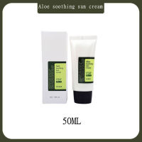 พร้อมส่ง  กันแดดผลิตภัณฑ์ aloe soothing sun cream spf50+ PA+++ 50ml