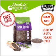 Hạt Chia Absolute Organic Chia Seeds 1kg Tím Mãu Mới