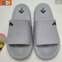 ADDA รองเท้าแตะ รองเท้าลำลอง แบบสวม ผู้ชาย รุ่น 57601-M1 สีเทา SIZE 7-10