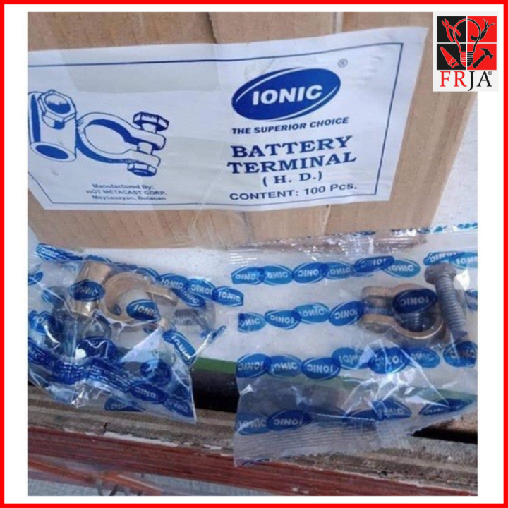 IONIC PLATED BATTERY TERMINAL LUG HEAVY DUTY / LIGHT DUTY (WHOLESALE