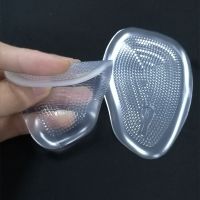 ❁ 1Pair Women Silicone Gel Insoles for Shoes Forefoot Pad Insoles Inserts High Heel Insole for Shoe Inserts Pads Reduces Pain