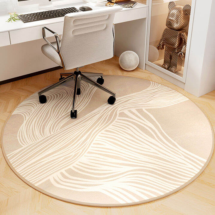 NonSlip Round floor mat Desk Chair Floor Mat Round carpet floor Office