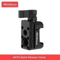 NATO Rail Clamp Mounted Cold Shoe Adapter for DJI RS 2 RSC 2 RS 3 Pro RS3 Gimbal Monitor Video Light Microphone Accessory Mount