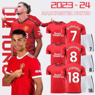  Ronaldo 7# Home Soccer Jersey 2022/23 : Clothing, Shoes &  Jewelry