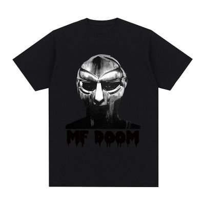 Mf Doom Black Tshirt Madvillain Hop Rapper Rock And Roll Cotton Men T Shirt Tee Tshirt Funny