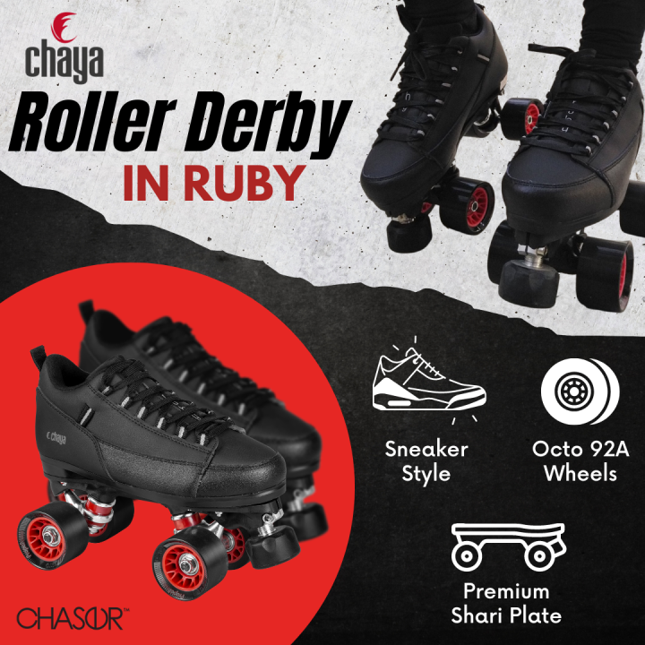 Chaya Roller Debry Ruby Roller Skates EU37/US6.5 to EU43/US11 (810631