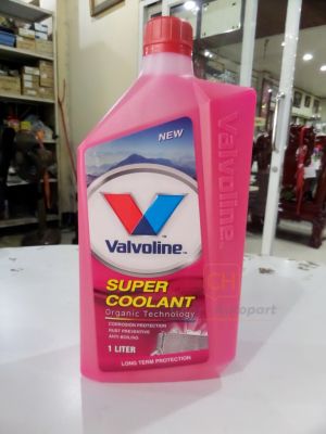 Valvoline  น้ำยาหล่อเย็น, น้ำยาปรับความเย็น  วาโวลีน  สีชมพู ขนาด 1 ลิตร