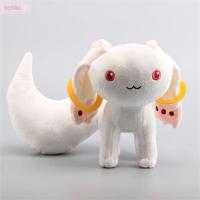 LZYBIM หมอนตุ๊กตายัดไส้น่ารัก23ซม.,ตุ๊กตาของเล่นยัดไส้ยัดนุ่นของเล่น Madoka Magica Magic Kyubey ของเล่นตุ๊กตา Puella Magi