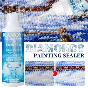 Enhanced Brightness Diamond Painting Sealer 120ML PVA Brightening