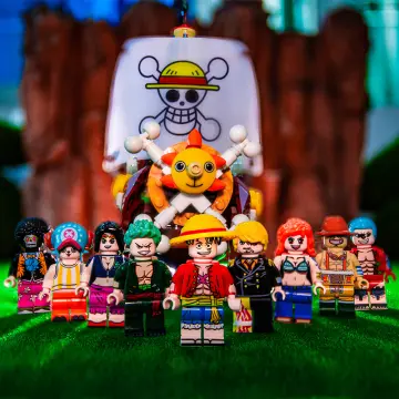 One Piece Mini Brick Figures Anime Gift