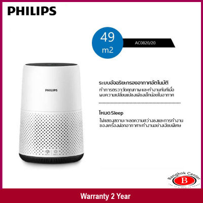 เครื่องฟอกอากาศ Philips Airpurifier AC0820/20 49ตารางเมตร