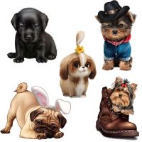 Three Ratels CX16 Super cute dog Anti Scratch  Film With Watterproof Protected Anime Personalized Decal Sticker Wall Stickers Decals