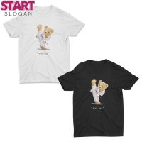 START AIDEER Bear Col ection เสื้อสกรีนลายหมี เสื้อลายตุ๊กตาหมี มีทั้งสีขาวและสีดำ " KICK ASS "