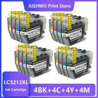 ASW LC3213XL LC3213ใช้กับเครื่องพิมพ์ MFC-J895DW,ตลับหมึกเต็มตัวสำหรับ MFC-J890DW DCP-J774DW Brother DCP-J772DW