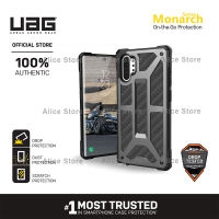 UAG Monarch Series Phone Case for Samsung Galaxy Note 10 Plus with Military Drop Protective Case Cover - Grey