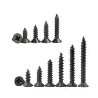 ✹♟❀ Carbon Steel Screw Threaded Rod Bolt M1 M1.2 M1.4 M1.6 M1.8 M2 M2.3 M2.6 M3 M4 Crosse Sunk Screw For PC Case Self Tapping Screws