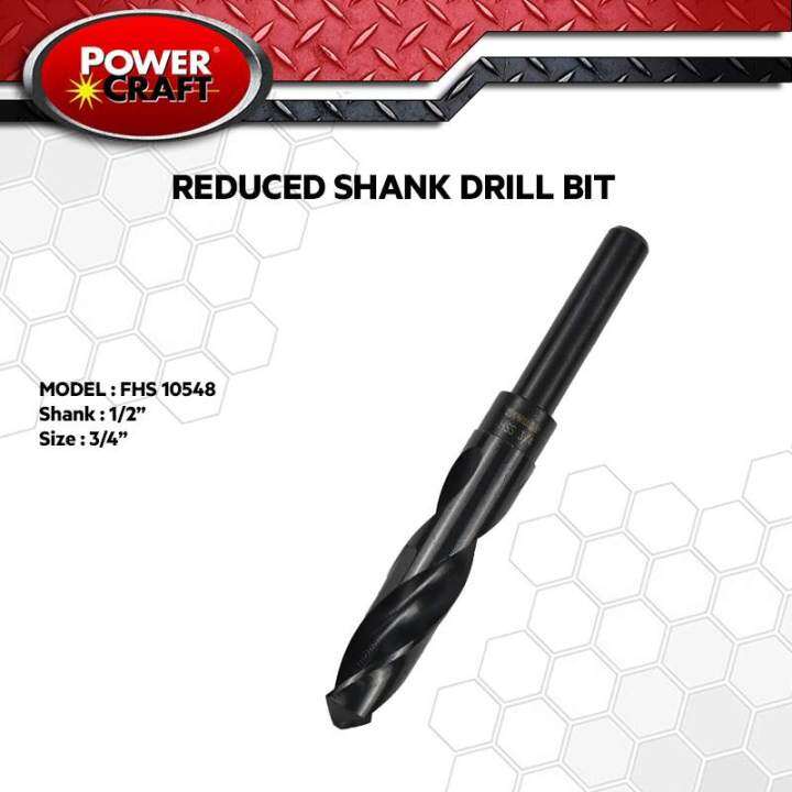 Reduced Shank Drill Bit 1/2