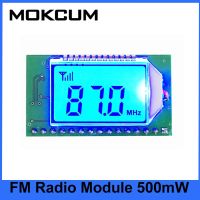 บอร์ดตัวรับสัญญาณระบบเสียงแบบไร้สายมอดูเลตความถี่พอร์ตอนุกรมโมดูลวิทยุ Fm 3-5V 40ma Uart สเตอริโอ500Mw 87.0Mhz-108.0Mhz