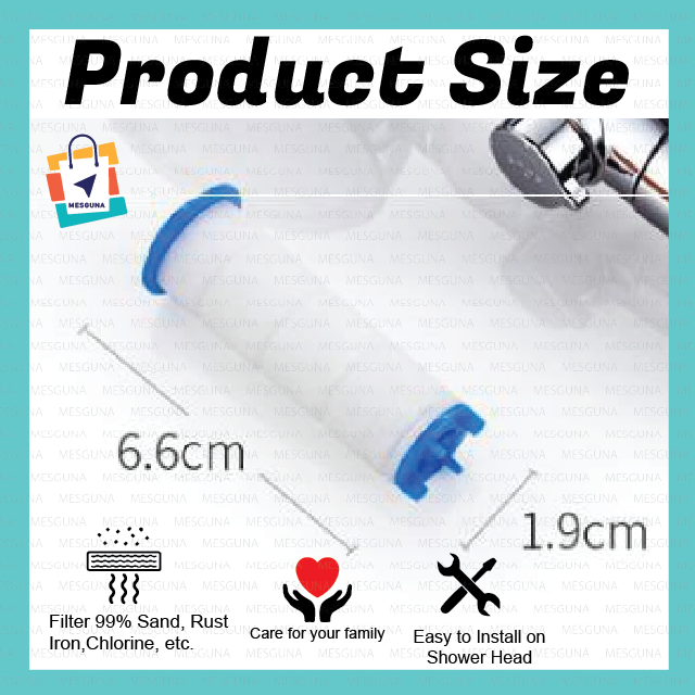 FILTER ONLY Filter Shower Head Bathroom Handheld Shower Head Filters
