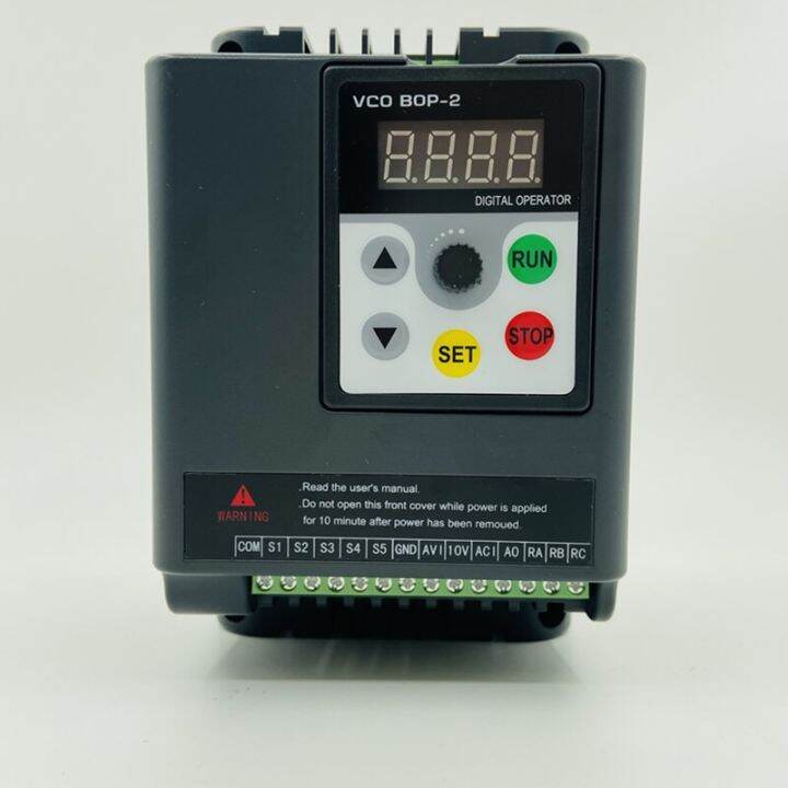 vfd 2.2kw 1.5kw 0.75kw 220v single phase input 380v 3 phase output AC