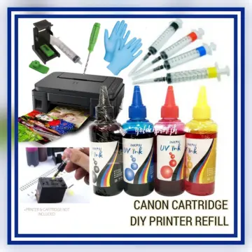 Canon MG3650s Ink Refill Kit Black and Colour