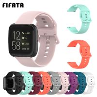 {zhiyun Watchshop} FIFATA สายซิลิโคนสำหรับ Fitbit Versa 2 /Versa Lite/versa Smart Watch สายรัดข้อมือสร้อยข้อมือสำหรับ Fitbit Versa2