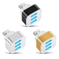 CYI47 ทนทาน 3พอร์ต หลายฮับ ตัวแยก USB มีไฟ LED แสดงสถานะ อุปกรณ์เสริมคอมพิวเตอร์ เครื่องชาร์จหนู อะแดปเตอร์ ตัวขยาย ฮับ USB ตัวแยก USB3.0