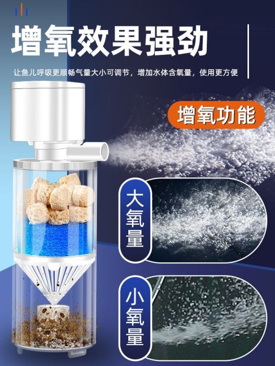 sensen-genuine-fish-tank-filter-filtration-circulation-system-toilet-separator-goldfish