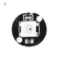 【▼Hot Sales▼】 yanjina85828158 1ชิ้น Ws2812b ที่มีประโยชน์5050วง Rgb Led 1- 32bit ในตัวไดรเวอร์แบบบูรณาการแอดเดรสแผงสีดำ Lcds โมดูลจอแสดงผล