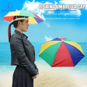 Outdoor Head-Mounted Foldable Fishing Cycling Shade Double Layer