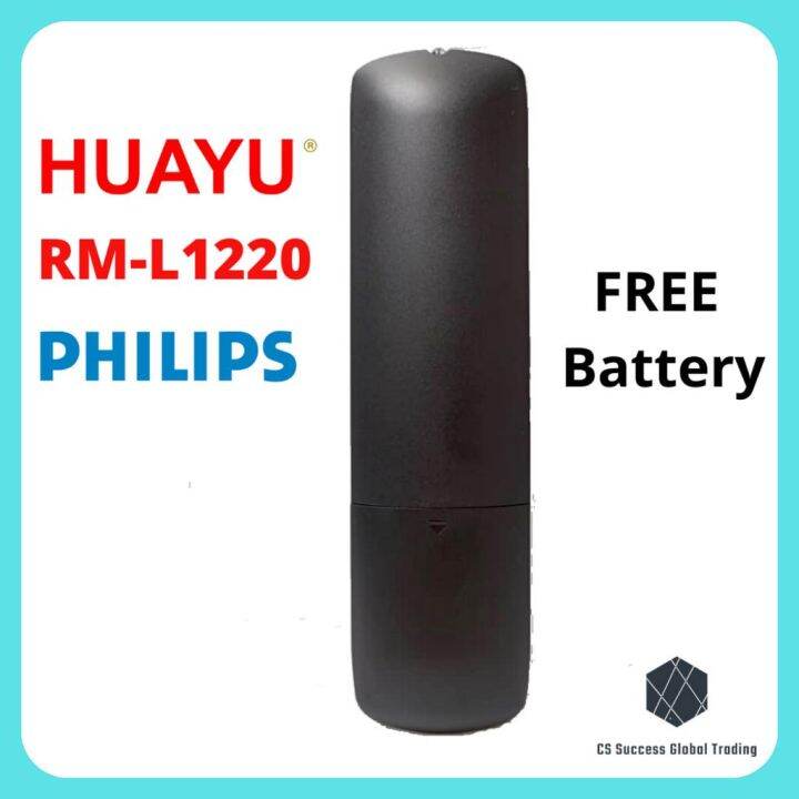 huayu-rm-l1220ทั่วไป-lcdled-เปลี่ยนทีวีควบคุมระยะไกลสำหรับฟิลิปส์