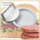 COD เครื่องอัดพลาสติกขึ้นรูปแฮมเบอร์เกอร์เนื้อใหม่สำหรับทำอาหารปิ้งย่างในครัวทำเบอร์เกอร์