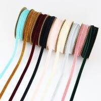 ；‘。、’ 10Mm And 25Mm Flexible One-Sided Flocking Tape For Home Textile Garment Handicraft Bow Material Velvet Tape Handmade DIY