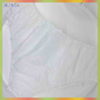 RUASA 6pcs disposable Non Woven Paper?สั้น?กางเกงชั้นในผู้หญิงผู้หญิงผู้หญิง