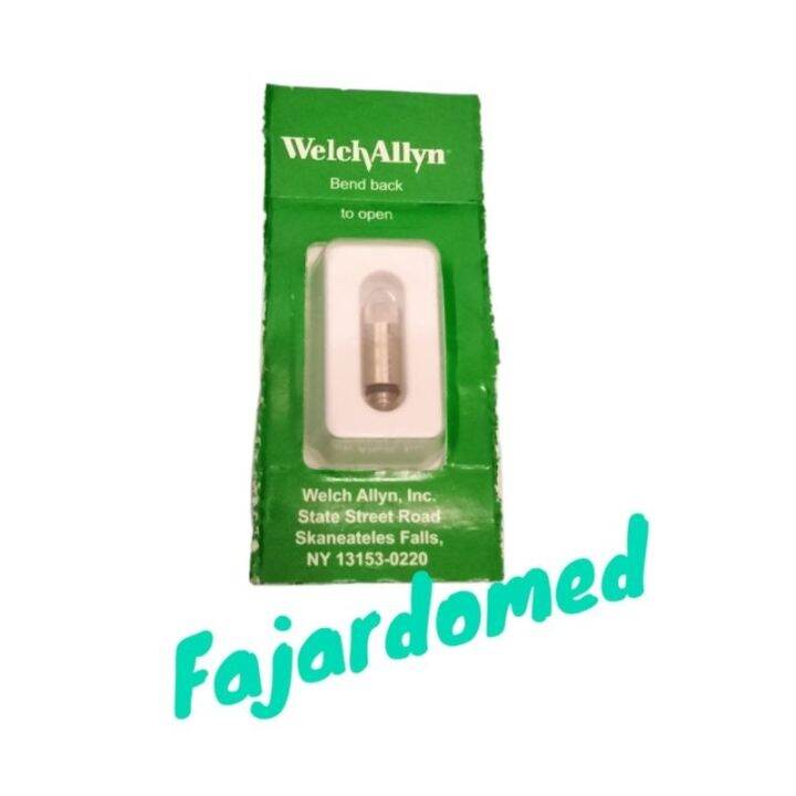 Welch Allyn 2.5V Fiber Optic Laryngoscope halogen bulb (06000