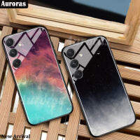 สำหรับ Samsung Galaxy A05S A05เคสกระจกเทมเปอร์ฝาหลังการออกแบบท้องฟ้าเต็มไปด้วยดวงดาวเคส Hp สำหรับ Galaxy A05เคสฝา Cermin Kaca กรอบ A05S