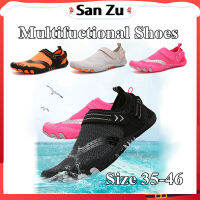 【San Zu】? ✨คลังสินค้าพร้อม✨ 35-46 ผู้ชายกลางแจ้งกีฬาทางน้ำรองเท้าลุยผู้หญิงเดินป่าระบายอากาศรองเท้าว่ายน้ำแห้งเร็วฟิตเนสรองเท้าขี่จักรยาน