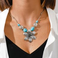 【HOT】◇ New Turquoise Pendant Necklace for Ethnic Personality Necklaces Jewelry Gifts