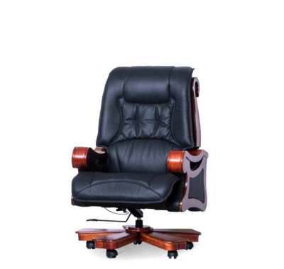 เก้าอี้ผู้บริหารเบาะหนัง BISTO // MODEL : WC-E-06-BK-TWO ดีไซน์หรู สินค้าขายดีอันดับ 1