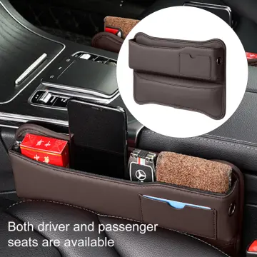 Seat Slit Gap Pocket Interior Accessories Phone Key Holder Leather Car Seat  Gap Slot Storage Box Gap Plug Filler Car - buy Seat Slit Gap Pocket  Interior Accessories Phone Key Holder Leather