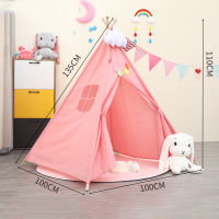 1.35เมตรเด็กเต็นท์ของเล่นสำหรับเด็กบ้าน INS ทารก Teepee Tipi เด็กเกมของเล่นเด็กแบบพกพาเด็กเต็นท์ประดับห้อง